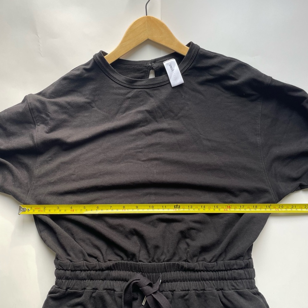 Smash Tess Elevate Everyday Jumpsuit Black Smal One Piece Minimalist Athleisure - Picture 4 of 6